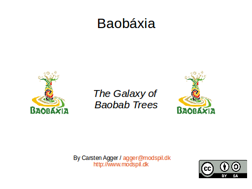 Baobáxia - the Galaxy of Baobab Trees
